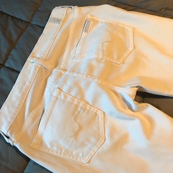 White 7 bootcut jeans - Picture 6 of 6